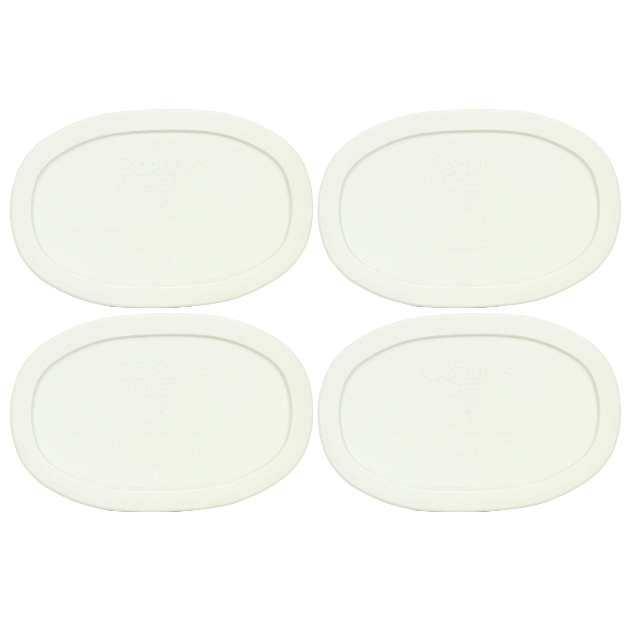 CorningWare tapa plástica F-15-PC 15oz para almacenamiento seguro y limpieza fácil.