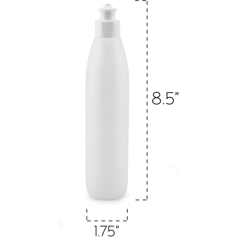 Cornucopia botellas detergentes, reutilizables y duraderas.