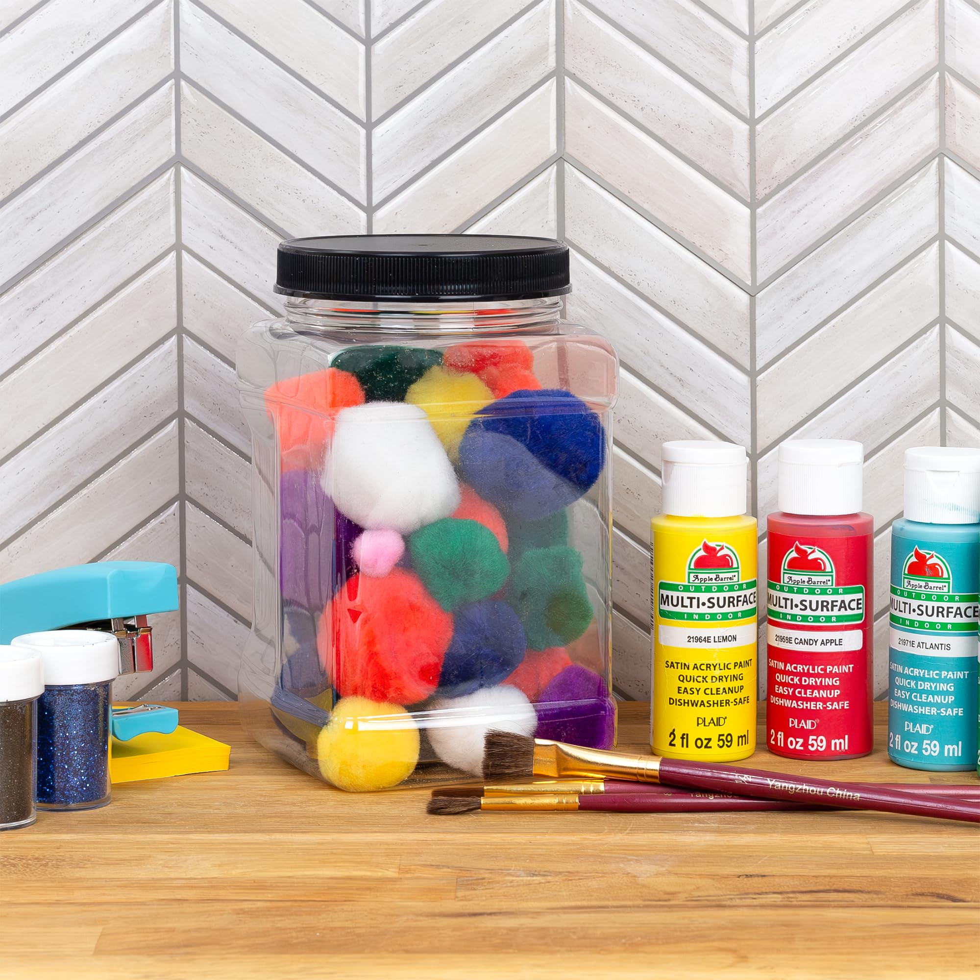 Cornucopia Brands dimensiones 6,5 pulgadas de alto para despensa.