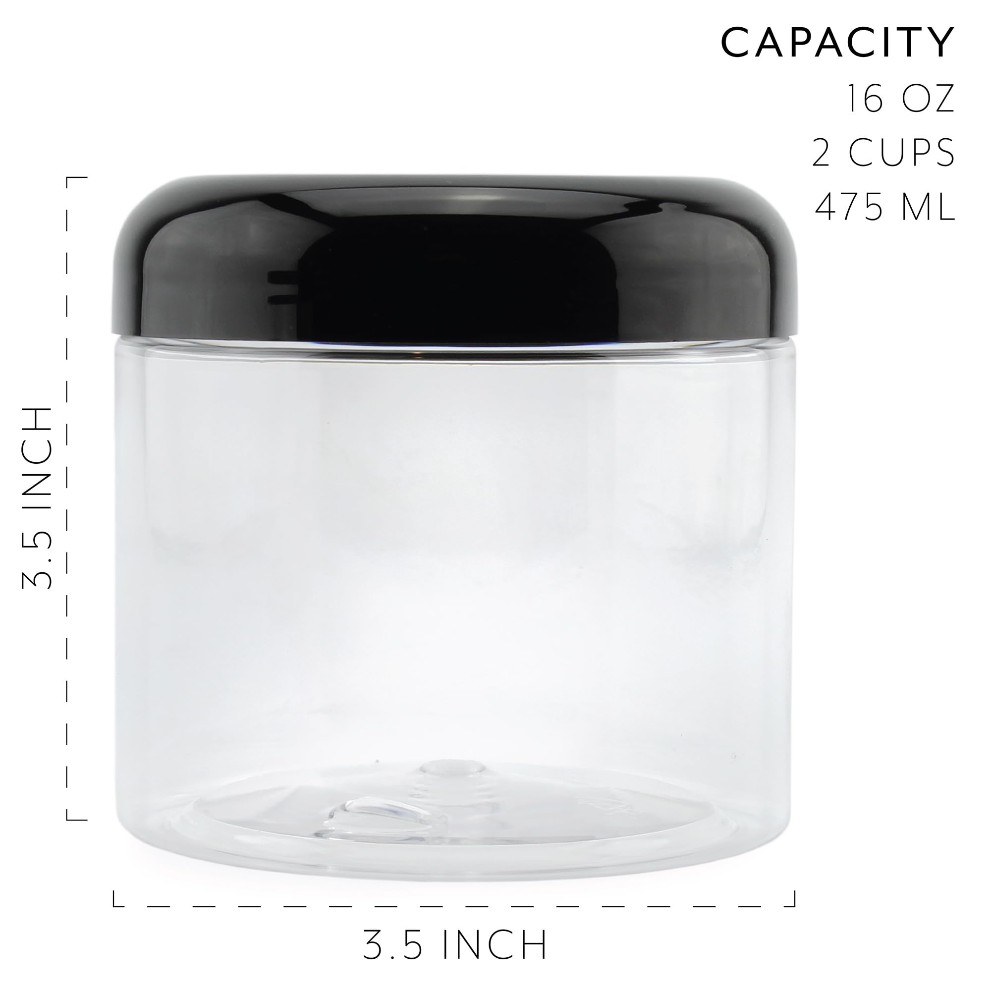 Cornucopia Brands tarro de 16 oz para té y café, fácil de usar y almacenar.