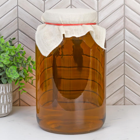 Cubierta de tela algodón Cornucopia Brands favorece la respiración del cultivo SCOBY