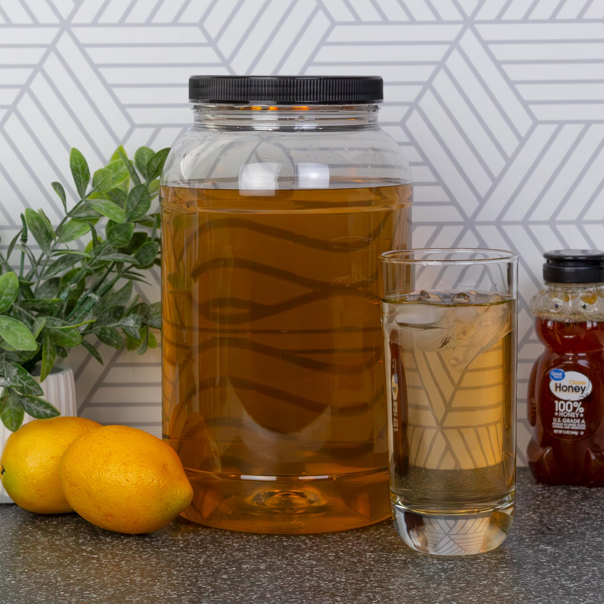 Tarro sin BPA de Cornucopia Brands para almacenar granos y harinas.