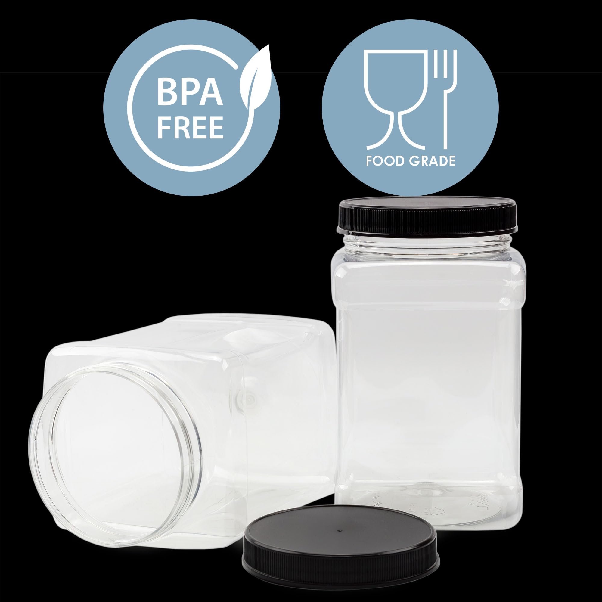 Cornucopia Brands material plastico libre de BPA apto para alimentos.