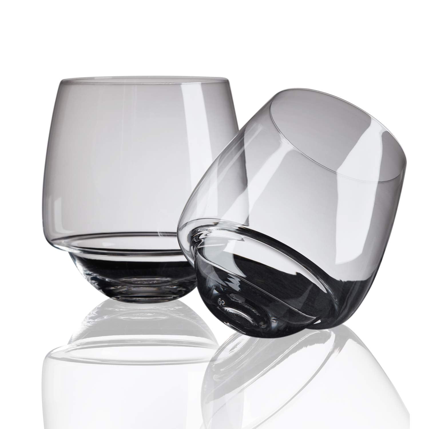 Cortunex copa de vino antidesbordante con base rodante evita derrames.