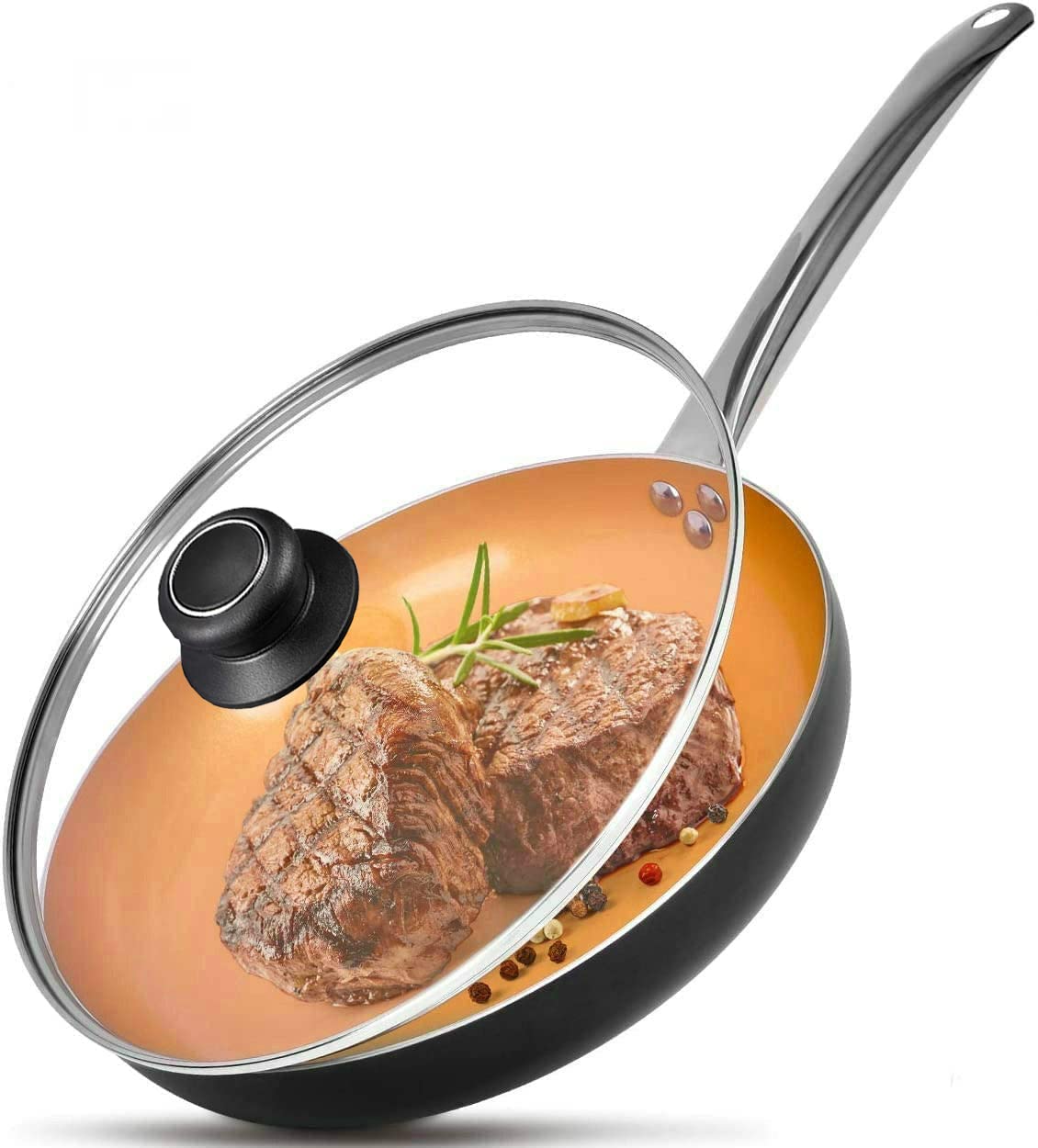 Tapa Corytao de cristal permite observar la comida sin perder humedad