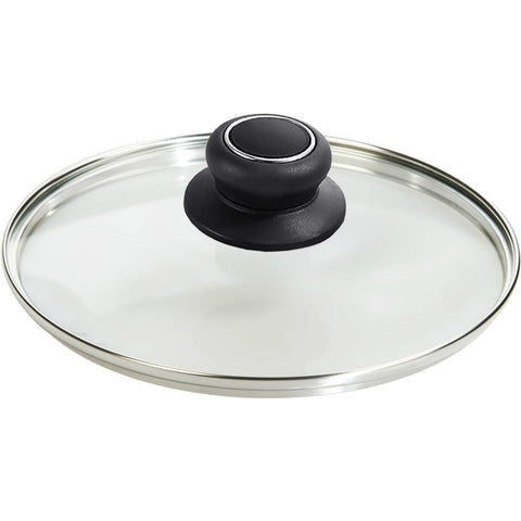 Tapa Corytao de vidrio templado para sartén de 7 pulgadas, visión clara para monitorear cocción.