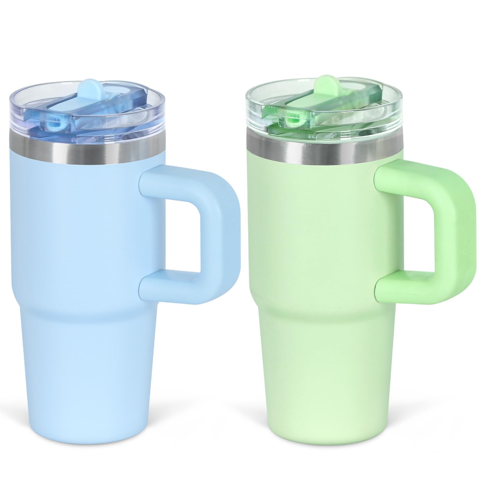 Cosictic vaso termico 14oz con tapa voltear, listo para llevar bebidas