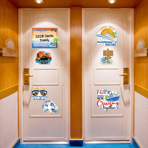 Cosmisun imanes para puerta en superficies metálicas, decoración versátil