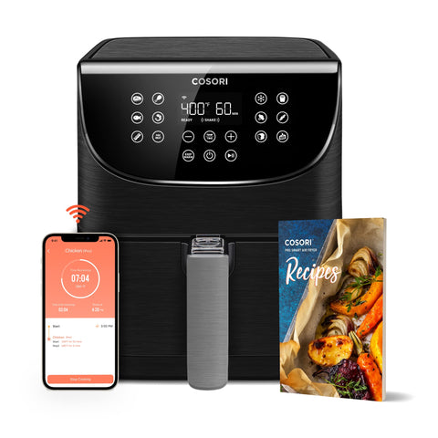 COSORI freidora de aire 5-8qt frente del producto para una cocina moderna