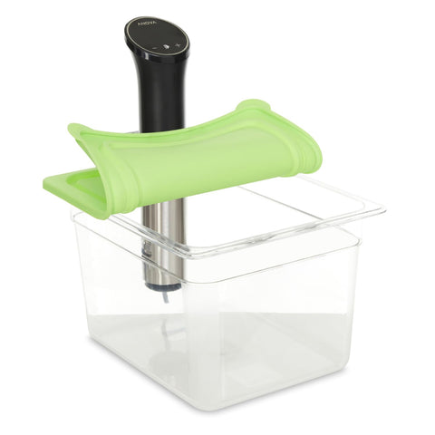 COSPARX contenedor sous vide 12 qt – vista frontal para cocción precisa y estable