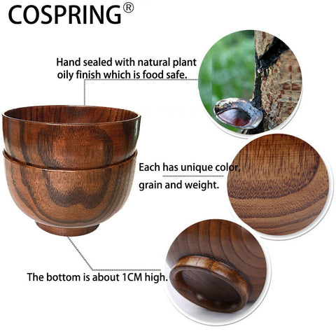 Cospring cuenco jujube para sopa, servicio elegante en mesa