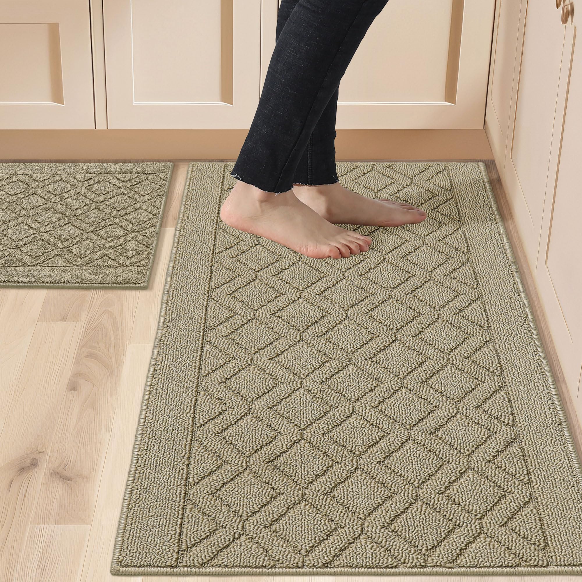 COSY HOMEER alfombra de cocina anti deslizante para mayor seguridad al caminar