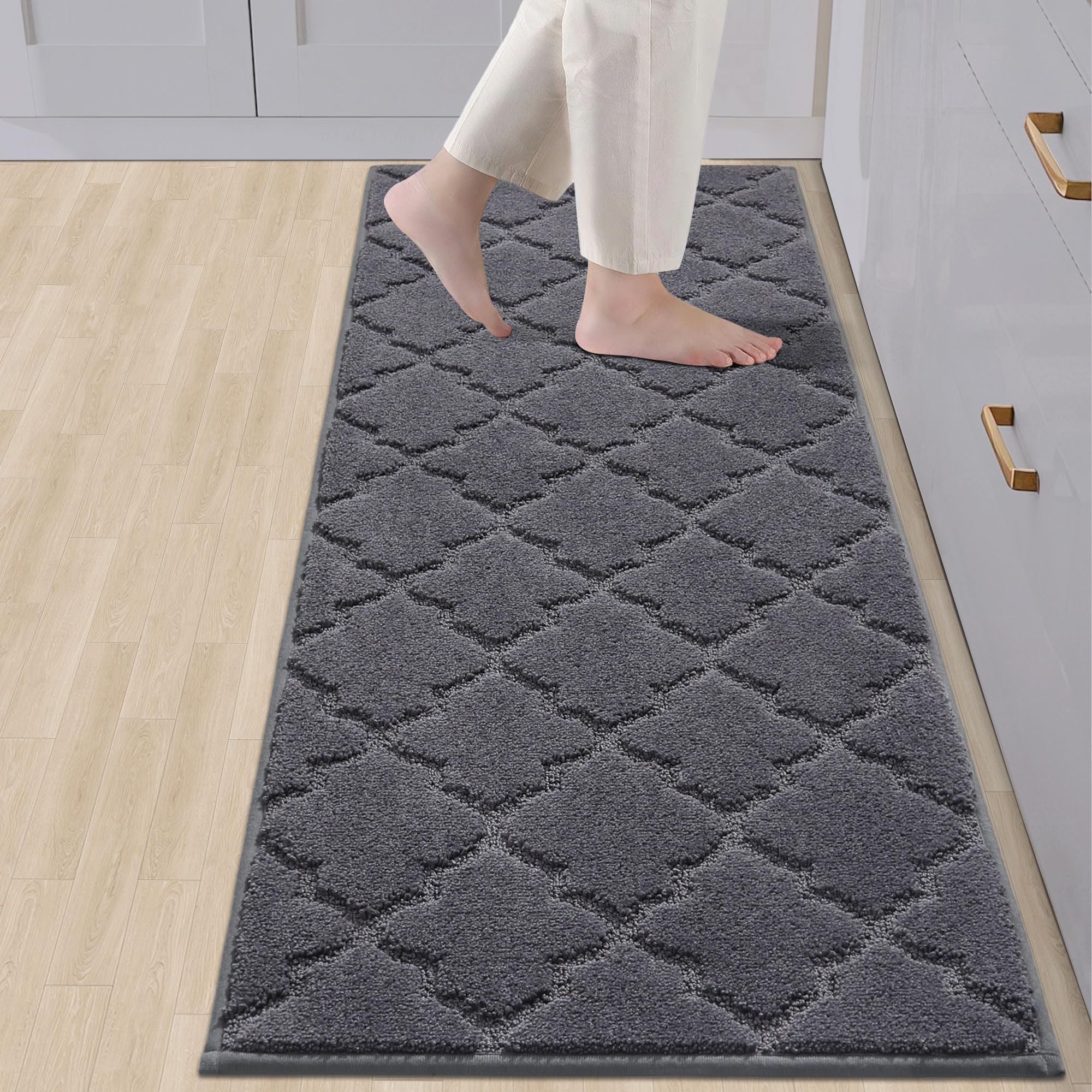 COSY HOMEER alfombra cocina frontal al fregadero, absorbe salpicaduras para superficies limpias.