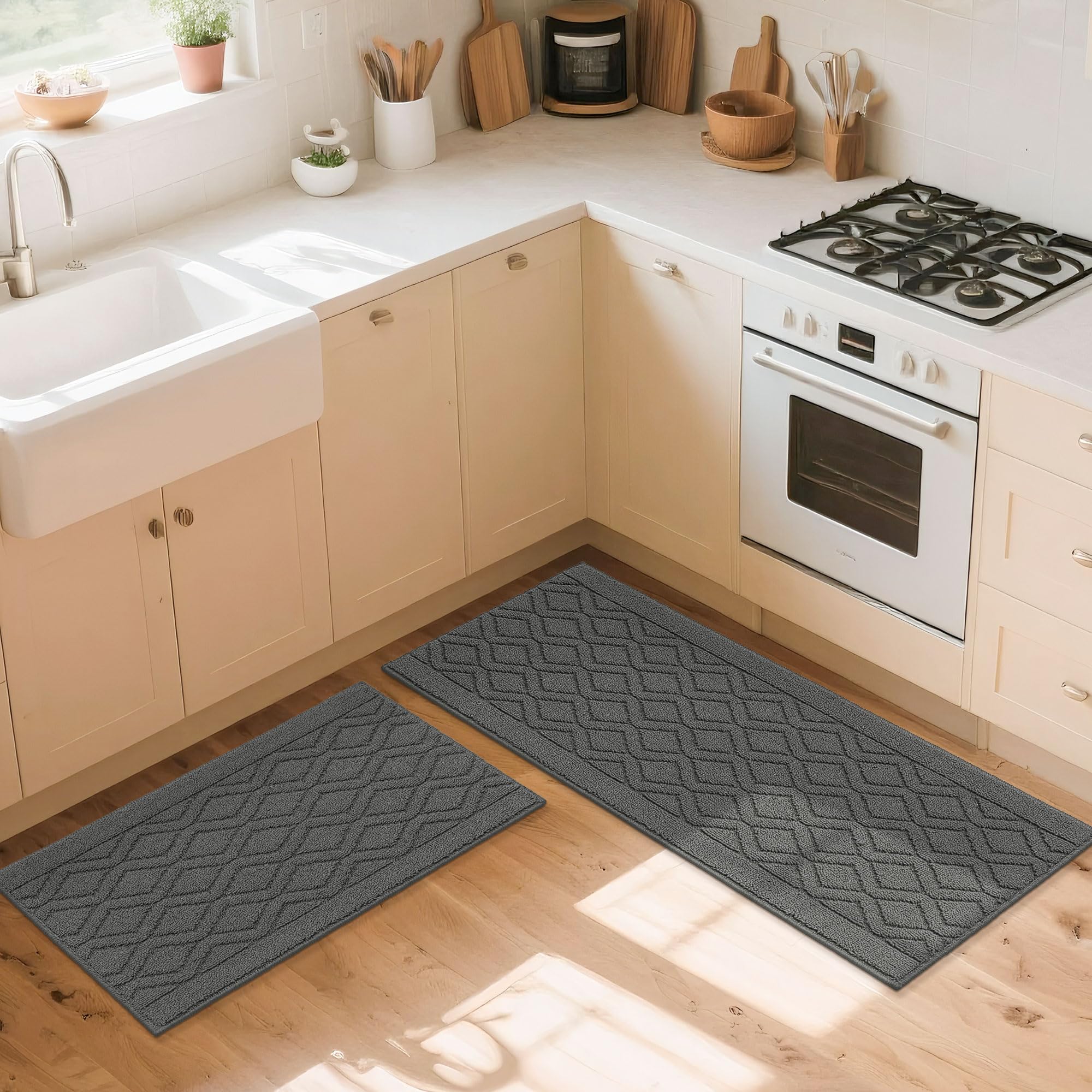 COSY HOMEER alfombras antideslizantes de alta durabilidad.
