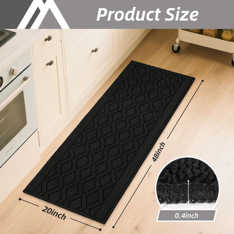 Alfombra COSY HOMEER antideslizante con base de látex para seguridad