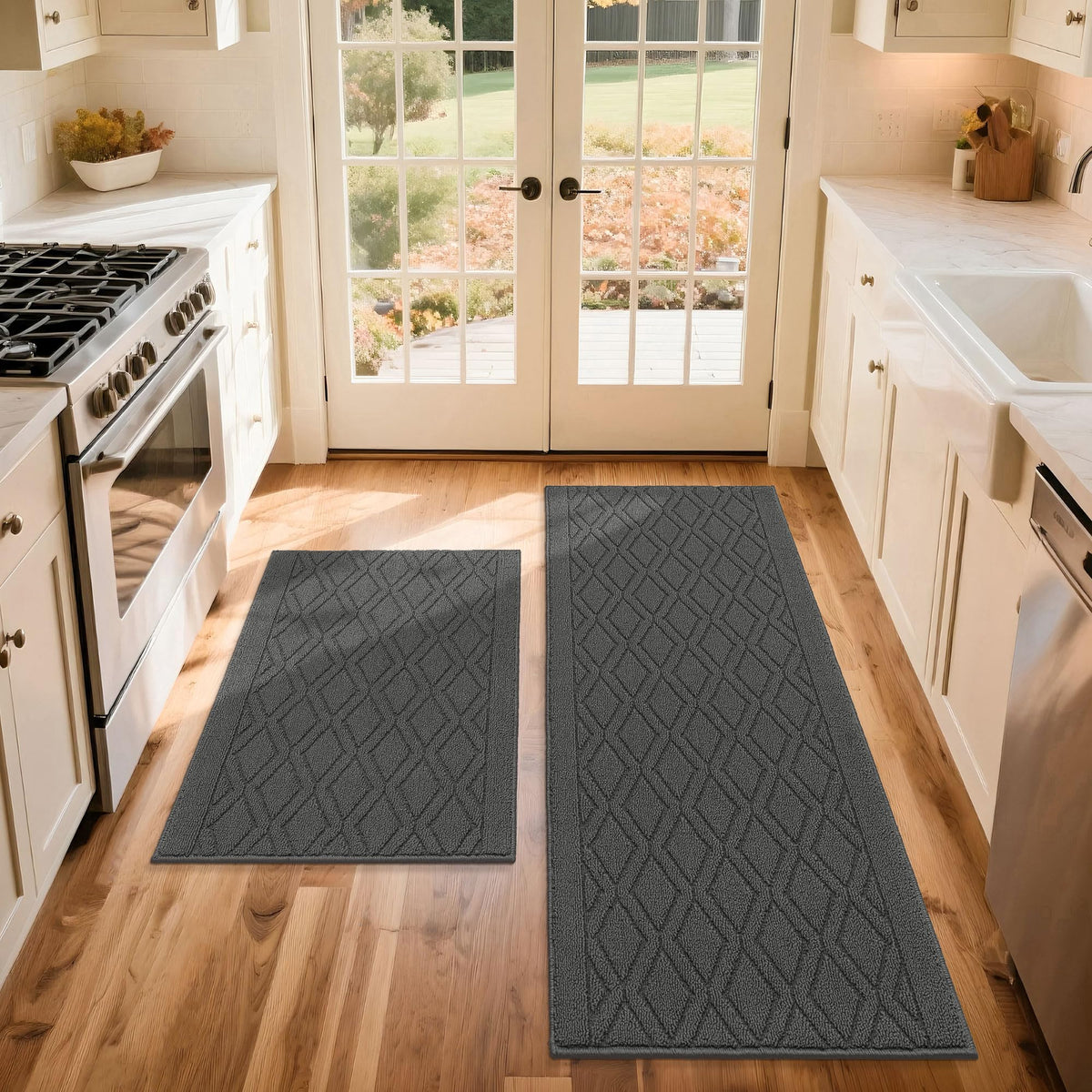 COSY HOMEER alfombra cocina absorbente 60x24 pulgadas para derrames.