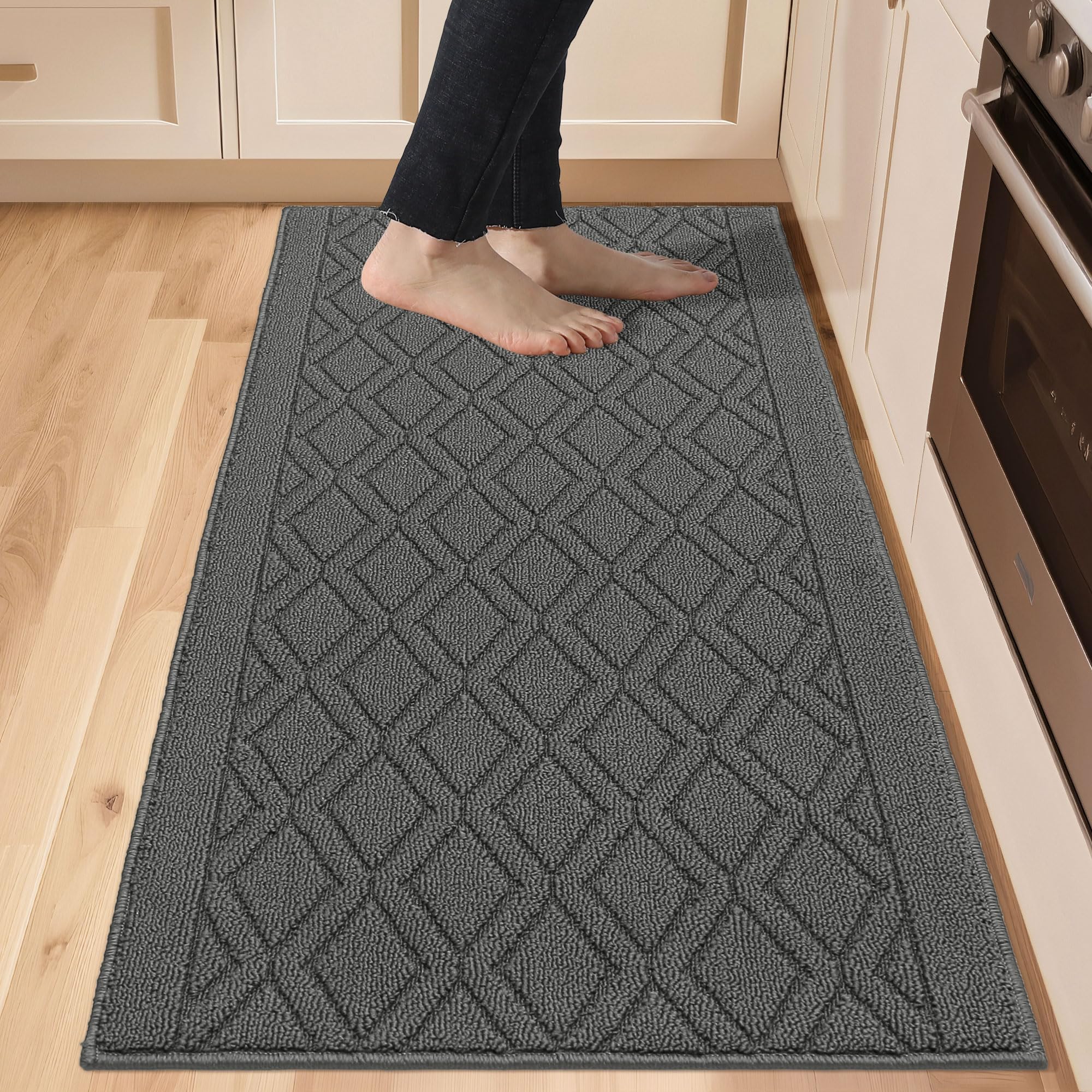 COSY HOMEER alfombra cocina antideslizante para derrames con absorción superior.