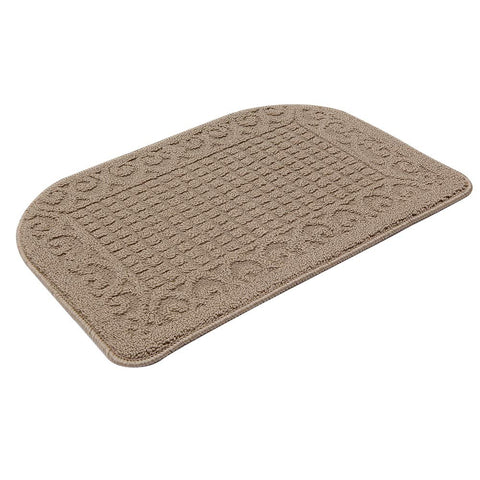 COSY HOMEER alfombrilla de cocina antideslizante 27x18 beige, seguridad al pisar