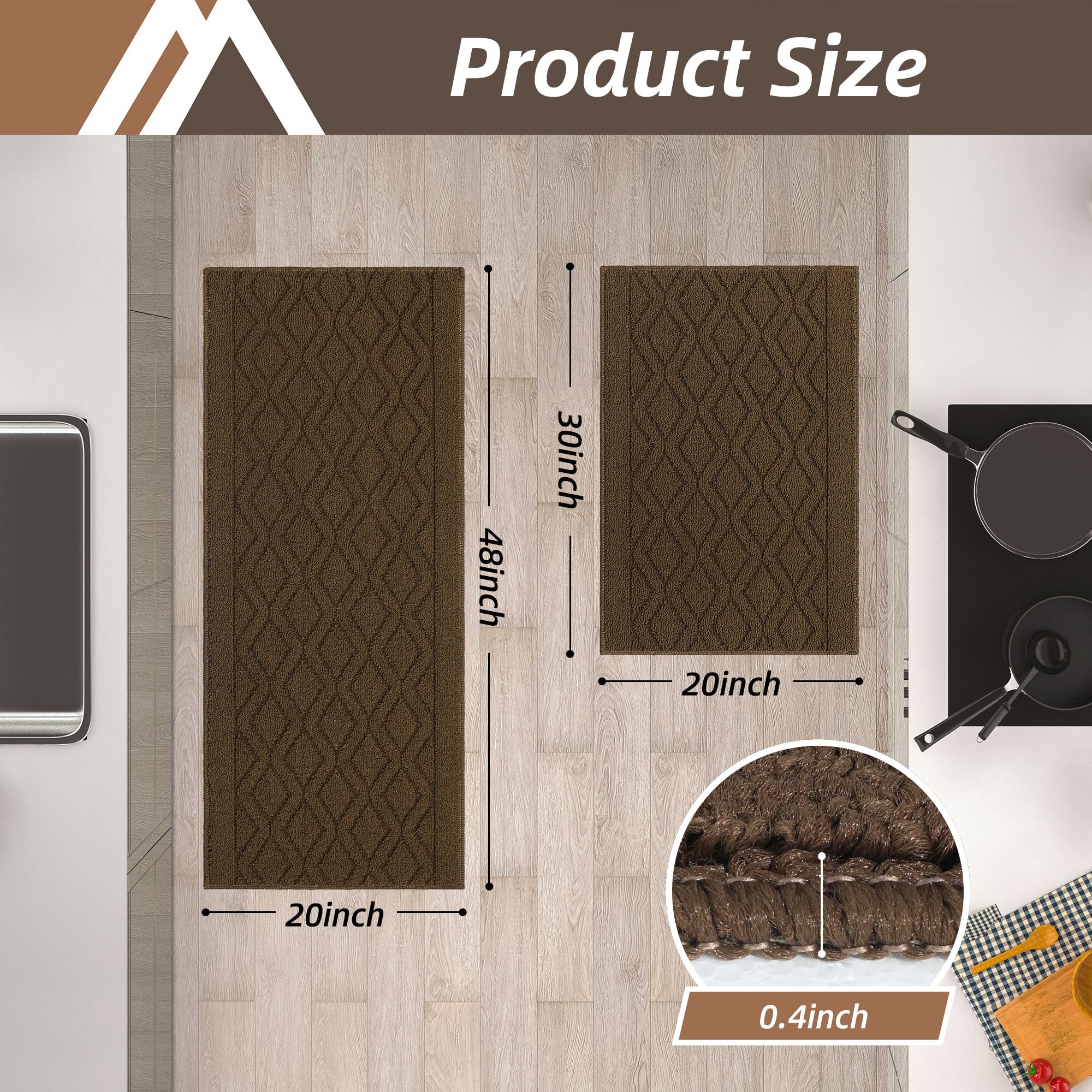 COSY HOMEER alfombrilla duradera, soporte anti fatiga para cocinar