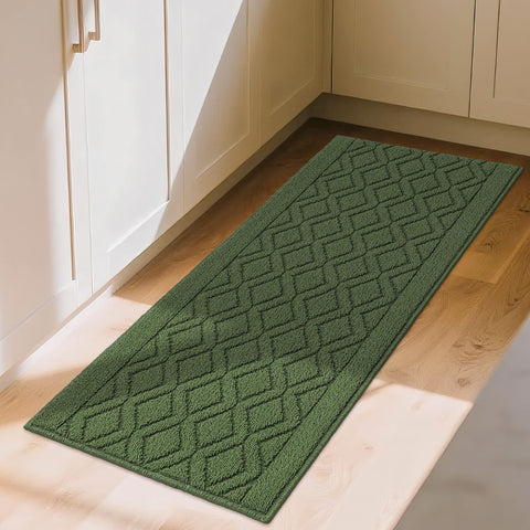 COSY HOMEER alfombra de cocina absorbente 20x48 protege el suelo ante derrames.