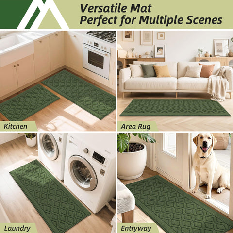 COSY HOMEER alfombra antideslizante para cocina y entrada 20x48.