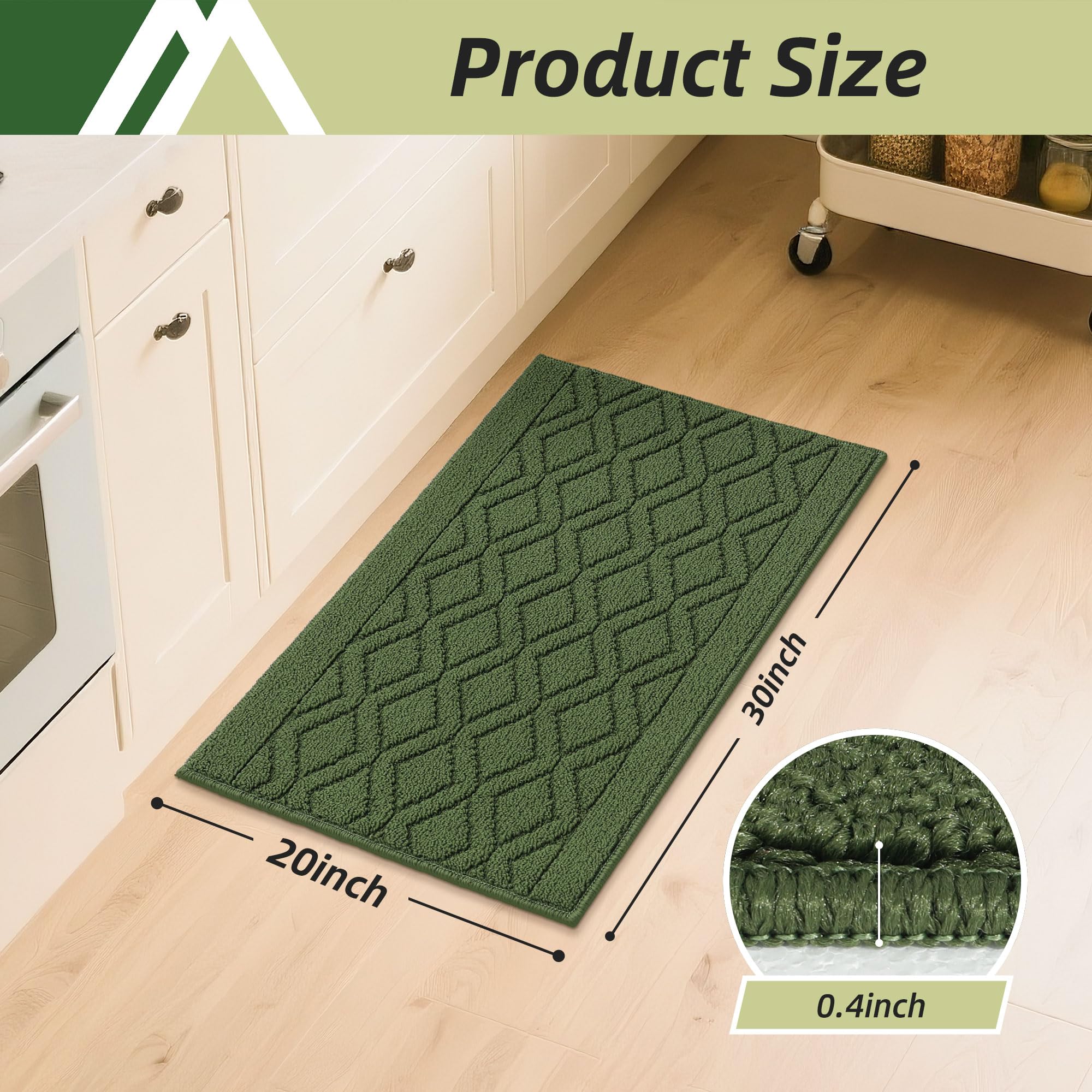 COSY HOMEER alfombra absorbente para la cocina, ideal para salpicaduras.