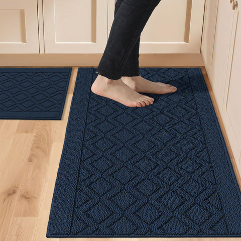 COSY HOMEER alfombra de cocina absorbente para derrames y limpieza rápida.