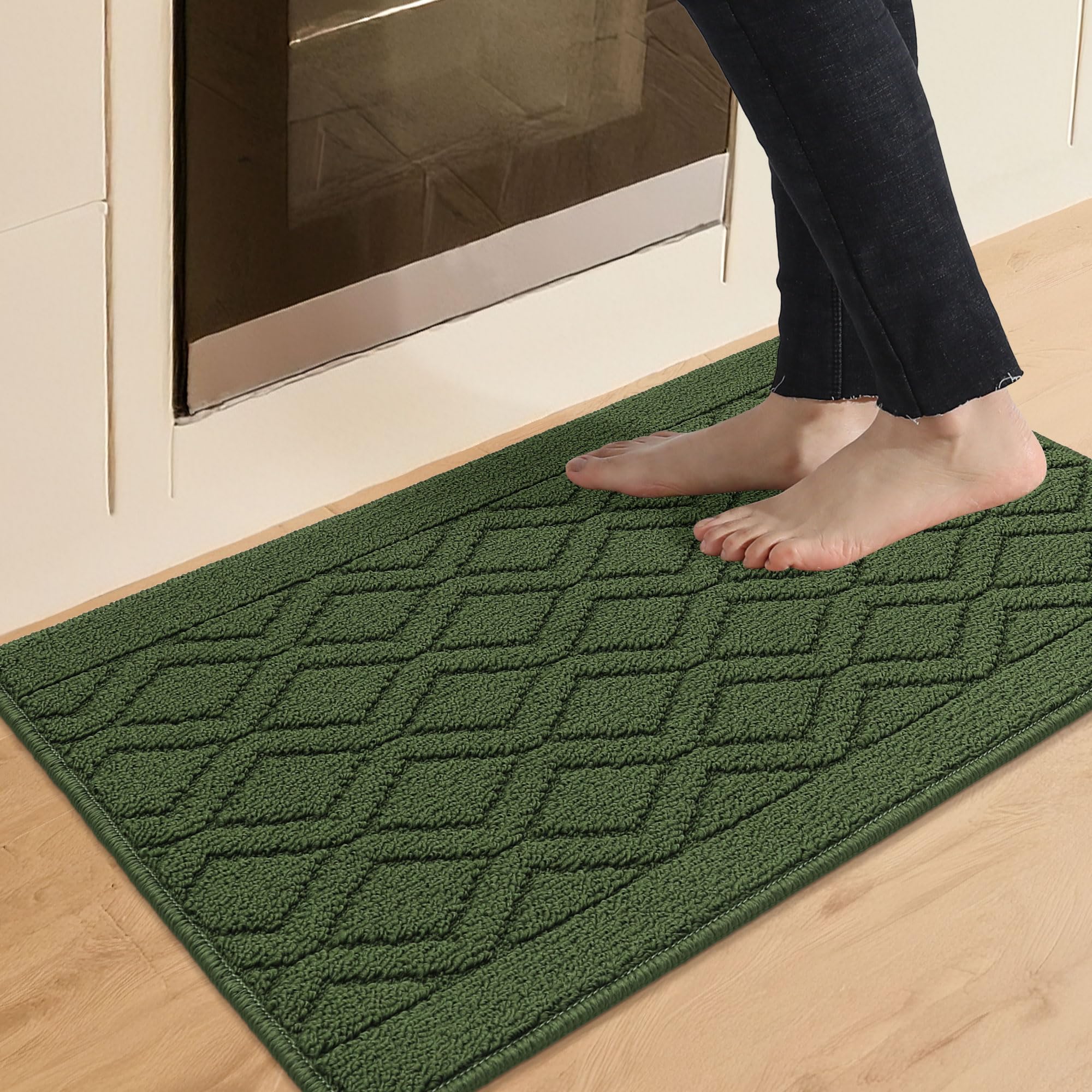 COSY HOMEER alfombra antideslizante para cocina 20x30, absorbe derrames y mejora seguridad.