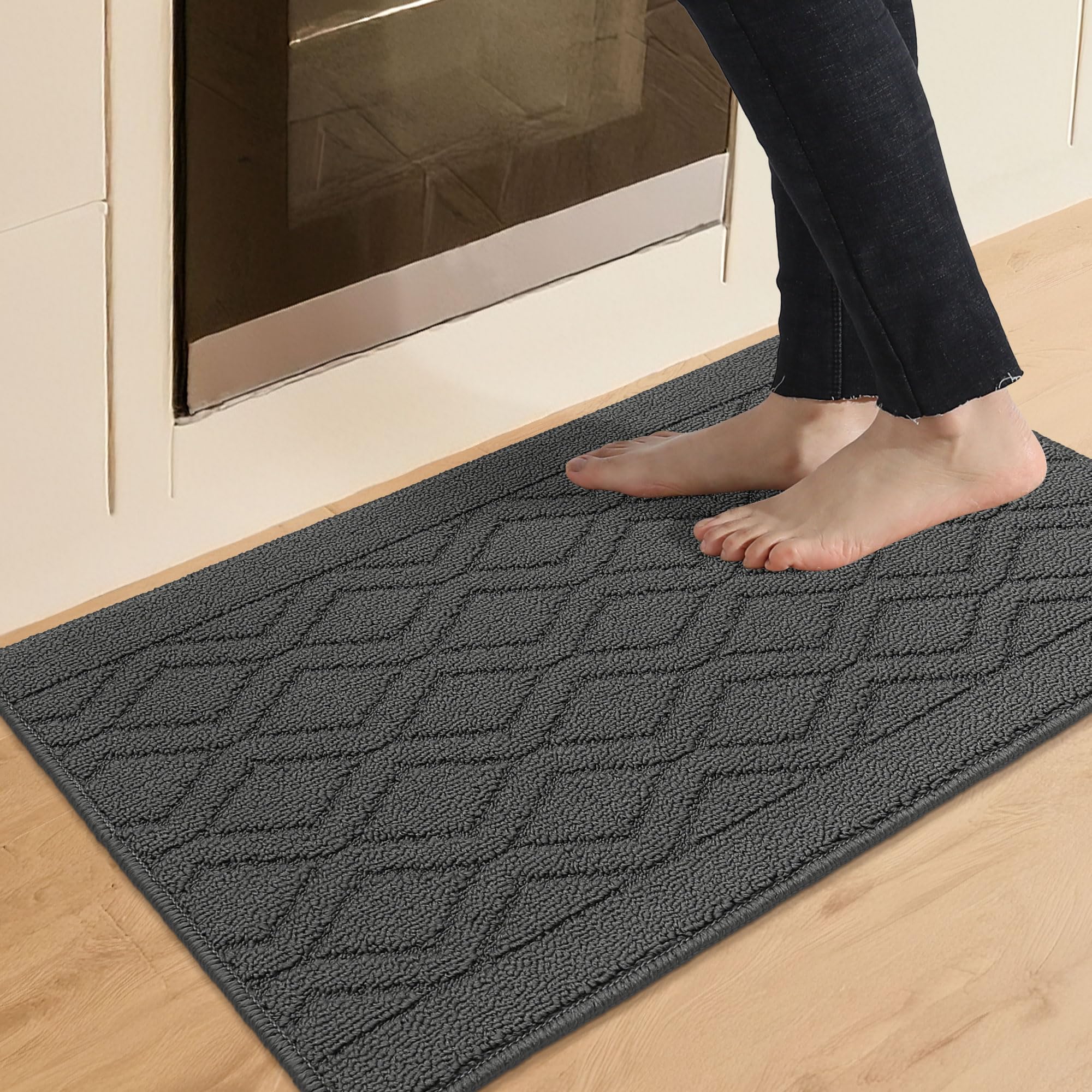 COSY HOMEER alfombra antideslizante de cocina, 20x30, protege el piso y evita resbalones.