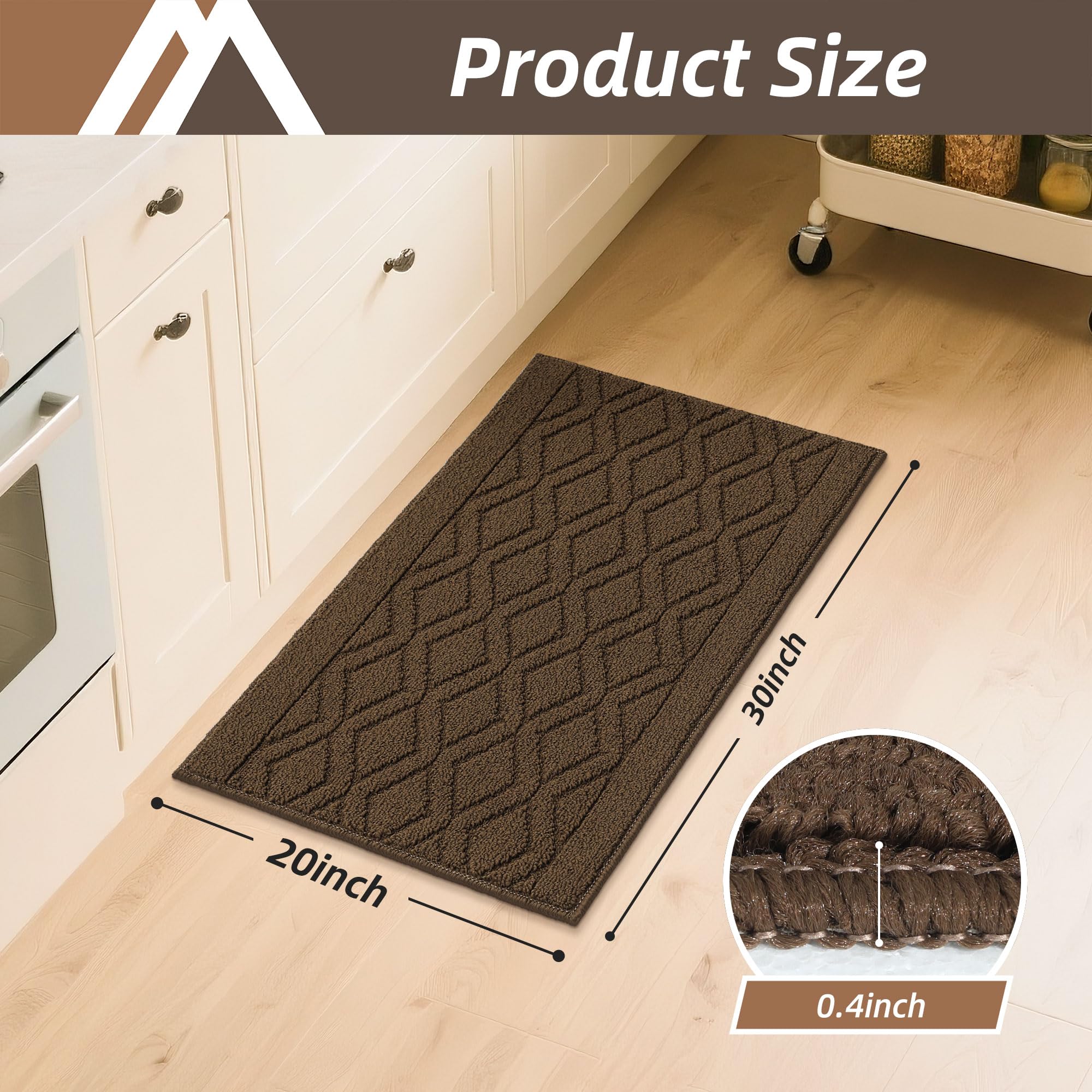 COSY HOMEER alfombra antideslizante para fregadero evita resbalones.