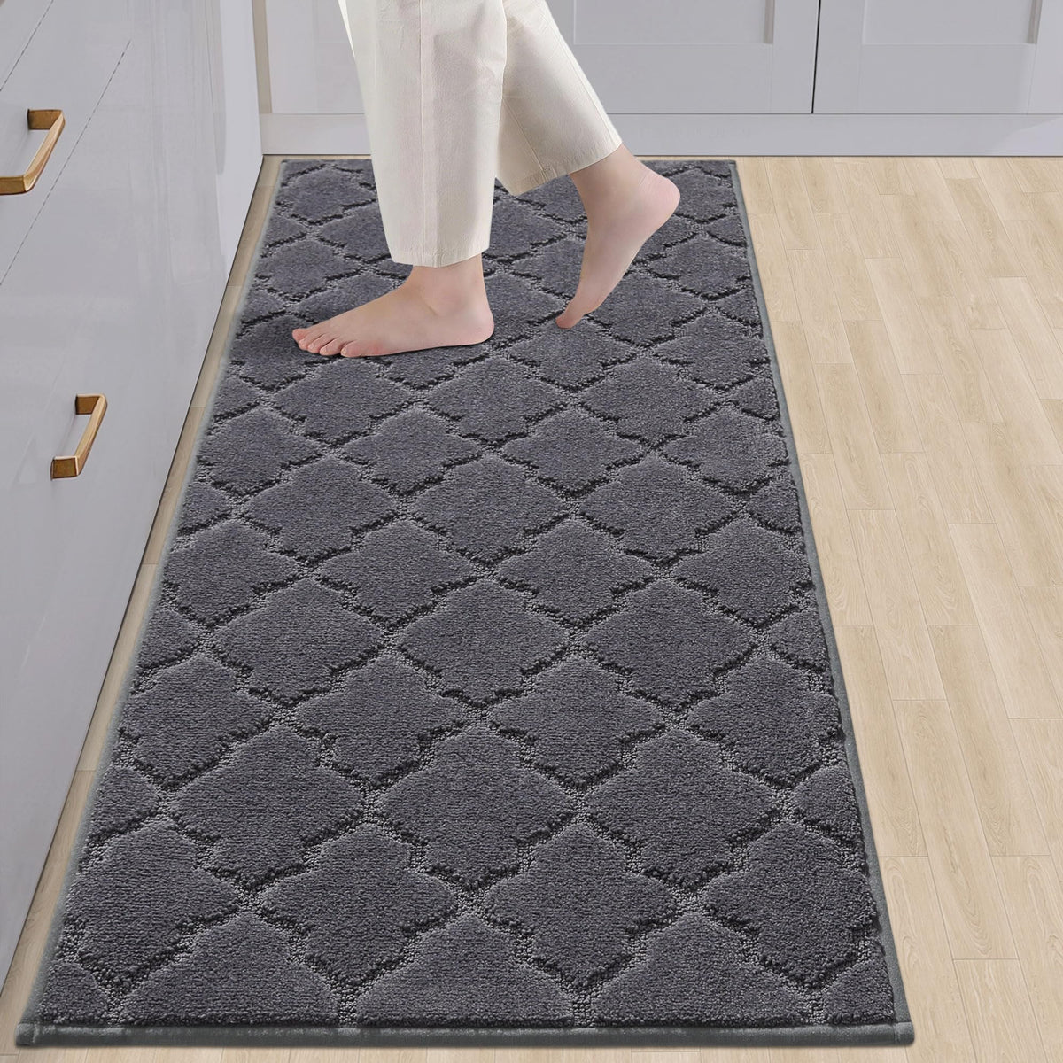 COSY HOMEER alfombra de cocina antideslizante para piso seguro