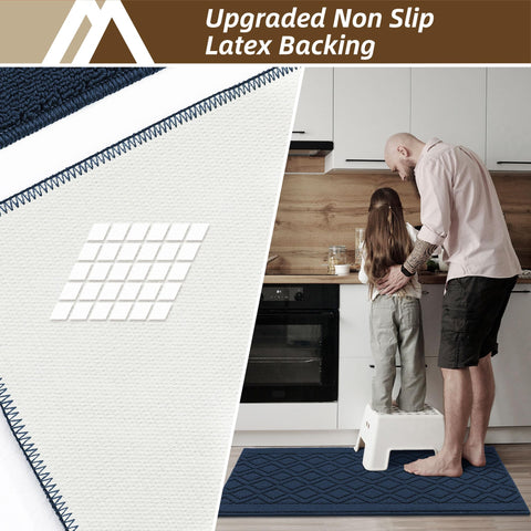 COSY HOMEER alfombra de cocina lavable para uso diario.