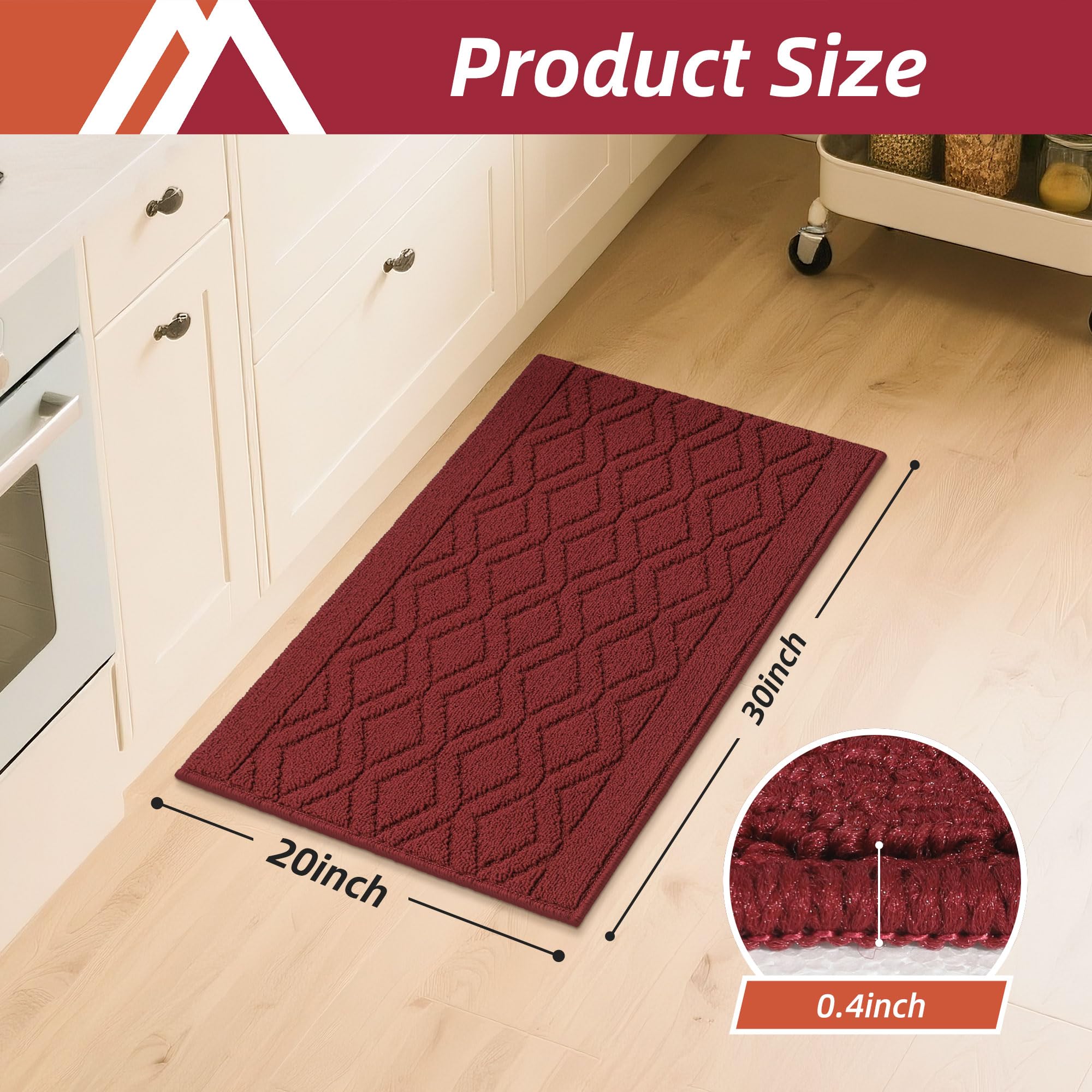 COSY HOMEER tapete antideslizante de cocina para evitar resbalones