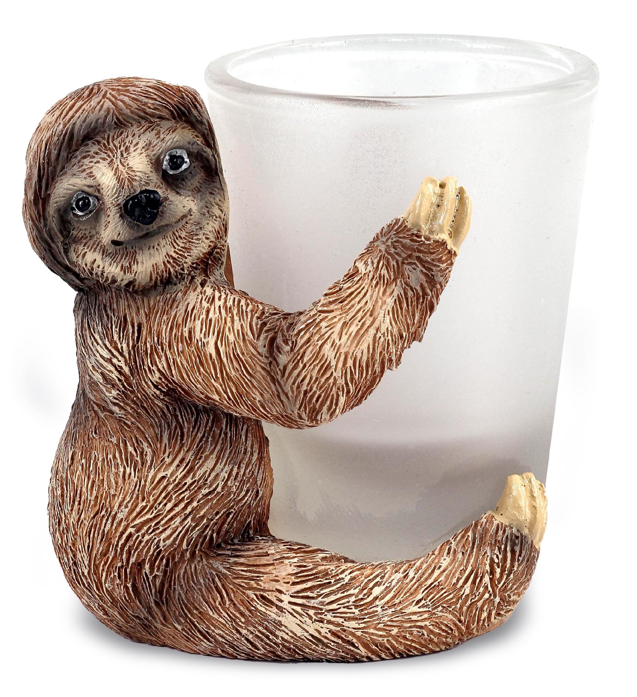 CoTa Global vaso de chupito perezoso con diseño 3D frontal, ideal para fiestas.
