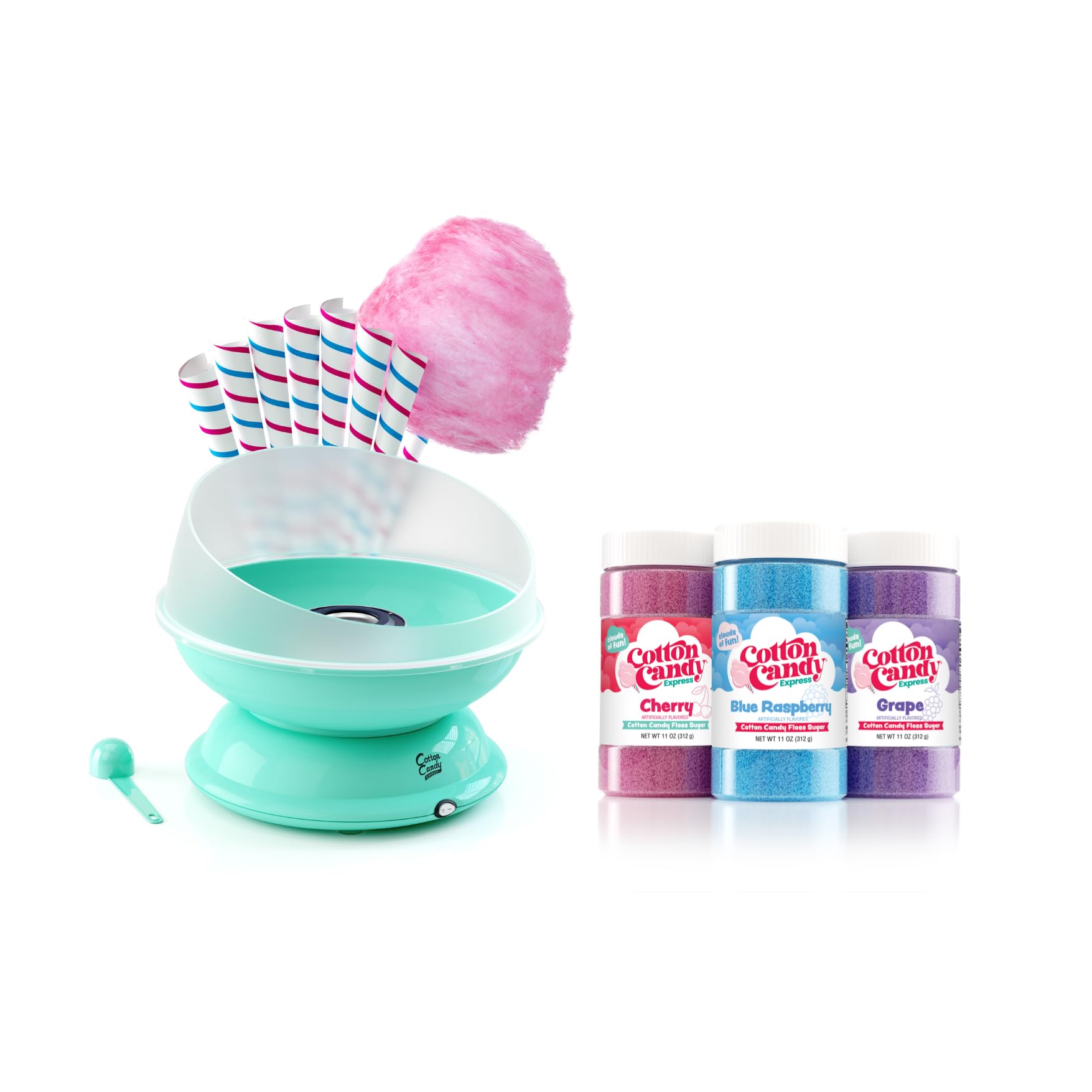 BB1000-S Cotton Candy Express: máquina de algodón de azúcar para casa