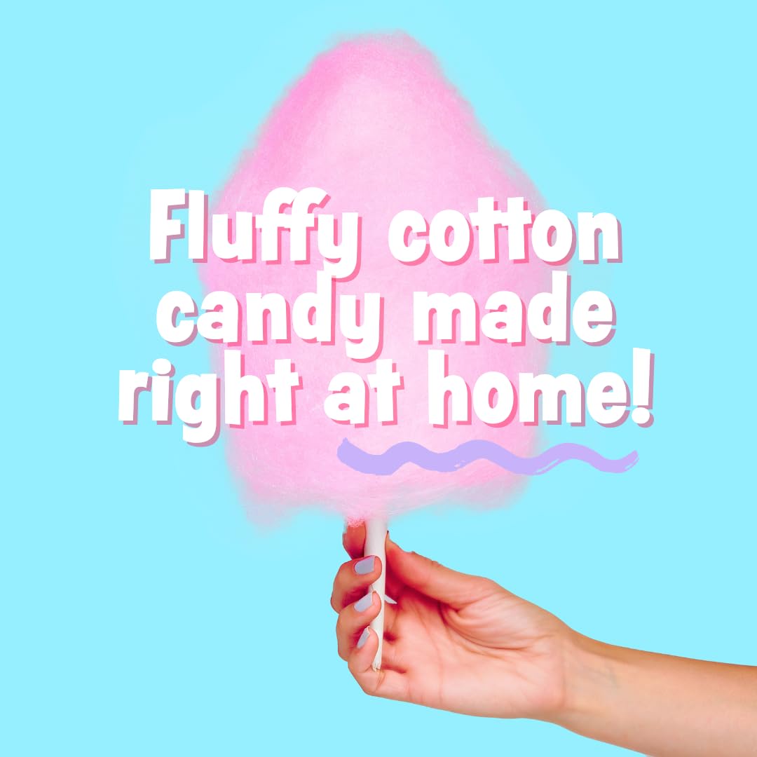 Cotton Candy Express: azucares en tarro 11 oz para personalizar momentos dulces.