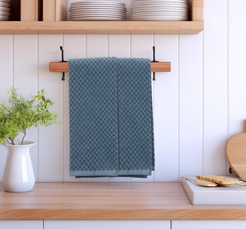 COTTON CRAFT: color azul, perfecta para decorar la cocina.