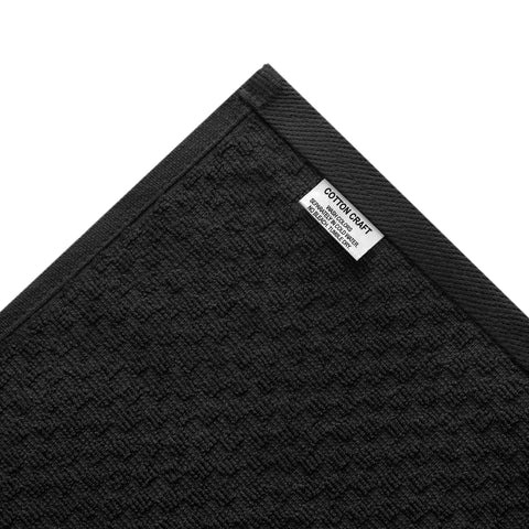 Toallas Cotton Craft Euro Café, tacto suave y 2 capas para mayor confort