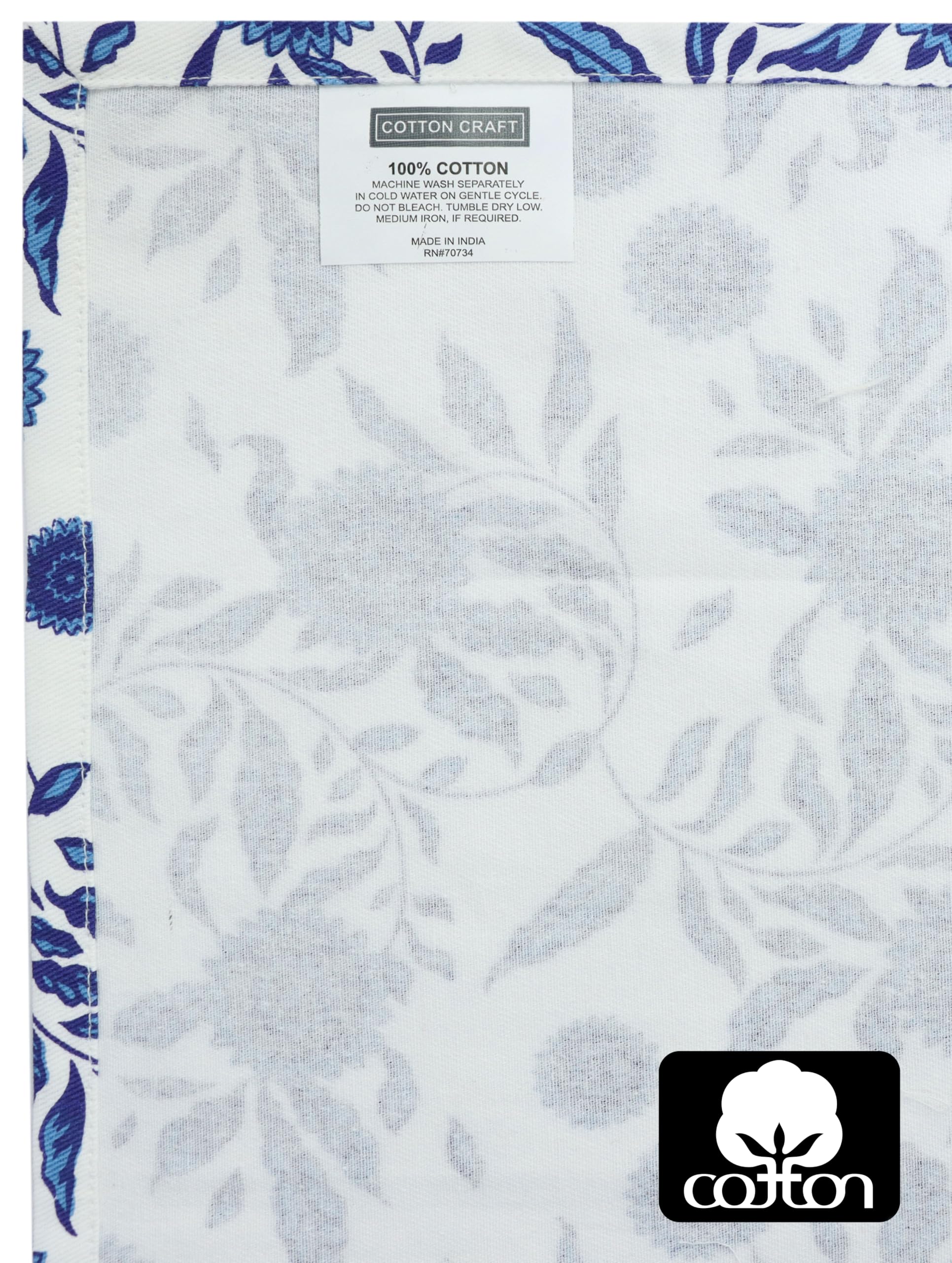 Cotton Craft lavado fácil en máquina y cuidado sencillo