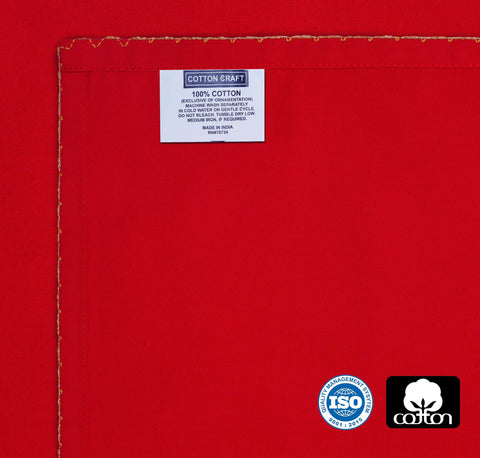 Toque premium en la mesa gracias a las servilletas COTTON CRAFT.