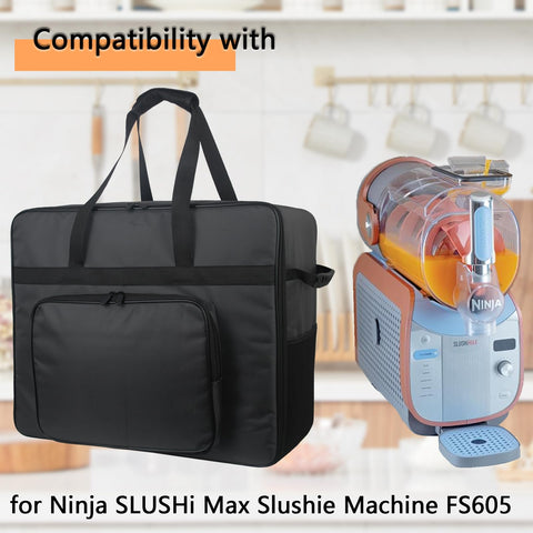 CouldyCasi bolsa transporte Ninja SLUSHi Max con dos manijas para transporte cómodo.