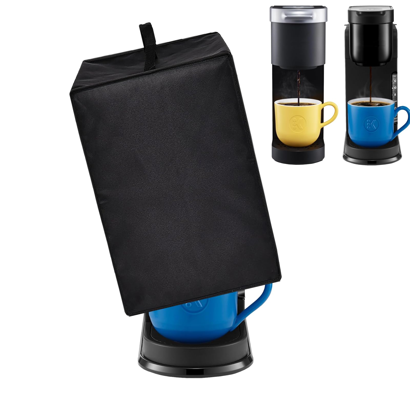 CouldyCasi funda antipolvo para Keurig K-Mini, protege de polvo y salpicaduras.