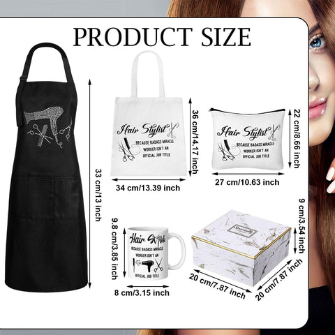 Bolso de lienzo Coume para estilista, amplio y resistente para herramientas.