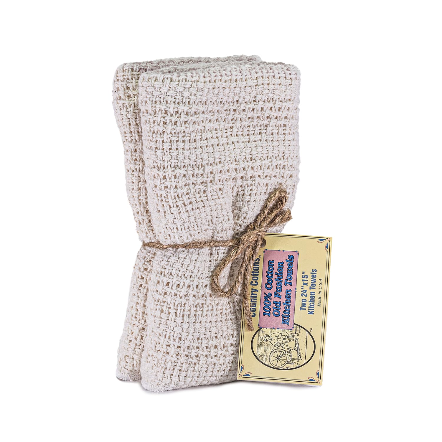 Country Cottons toallas de cocina absorbentes para secar rápido