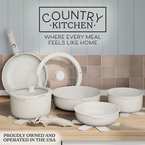 Country Kitchen mango desmontable en acción para mayor flexibilidad.