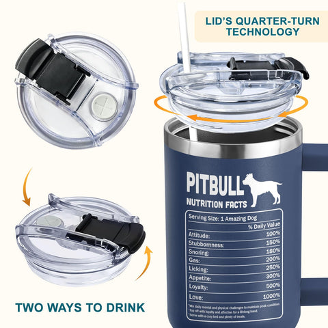 Datos nutricionales Pitbull de Couple Fox, diseño atractivo para aficionados.