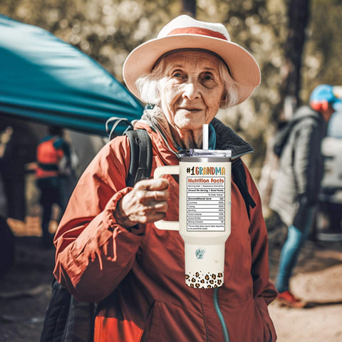 Regalo Couple Fox para abuela, práctico para mamás.