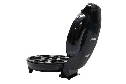 Courant máquina mini de donas con 750 W para calentamiento rápido.
