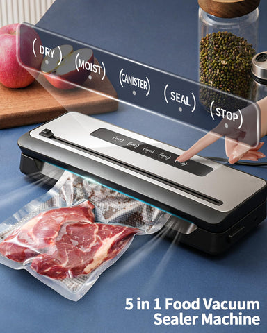Covacure: modos seco y húmedo para diferentes alimentos