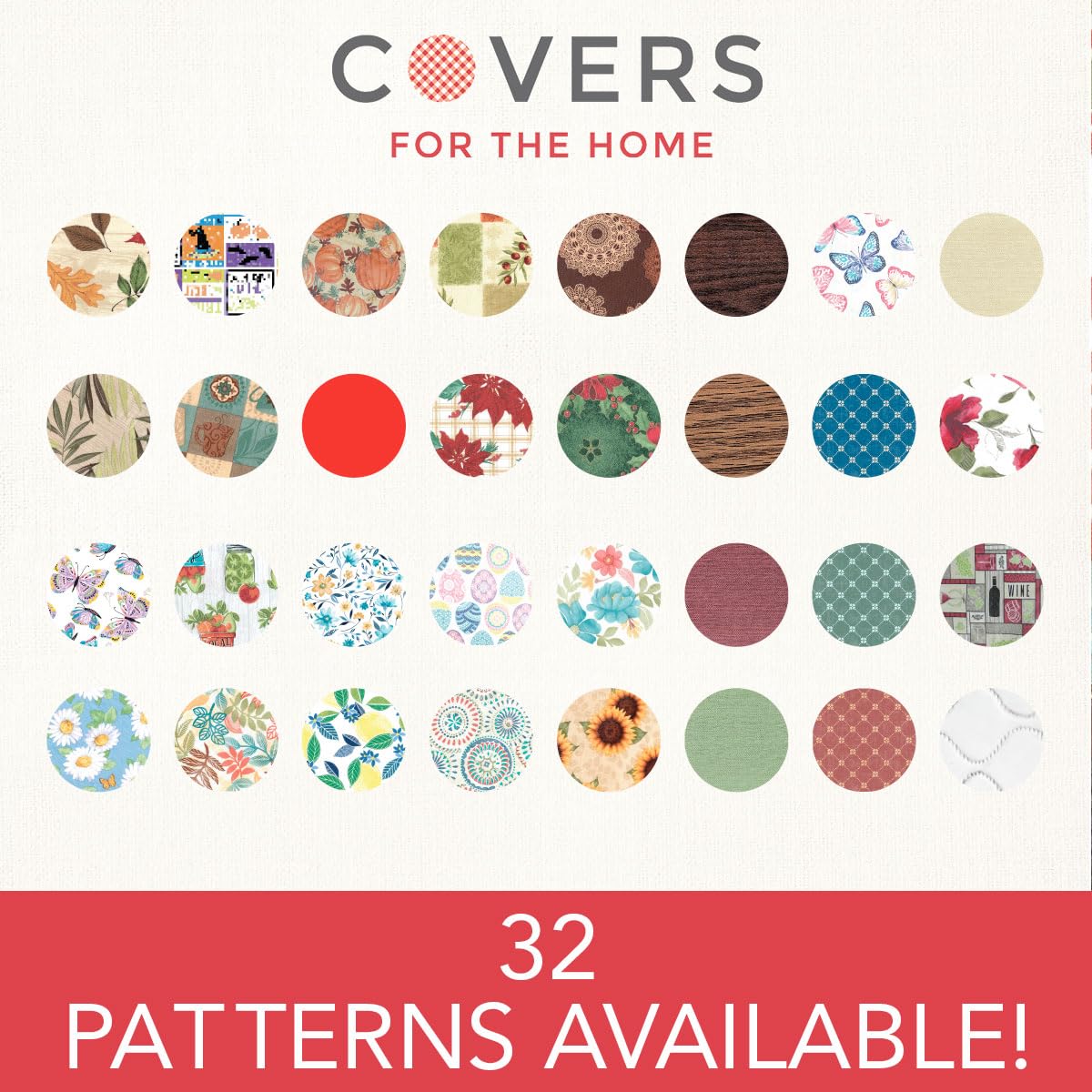 Covers For The Home protege mesas de madera de golpes y manchas.
